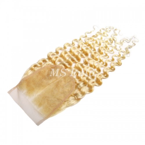 4x4 5x5 6x6 613# Virgin Hair Deep Wave Transparent Lace Closure | Human Hair Wig | Lace Front